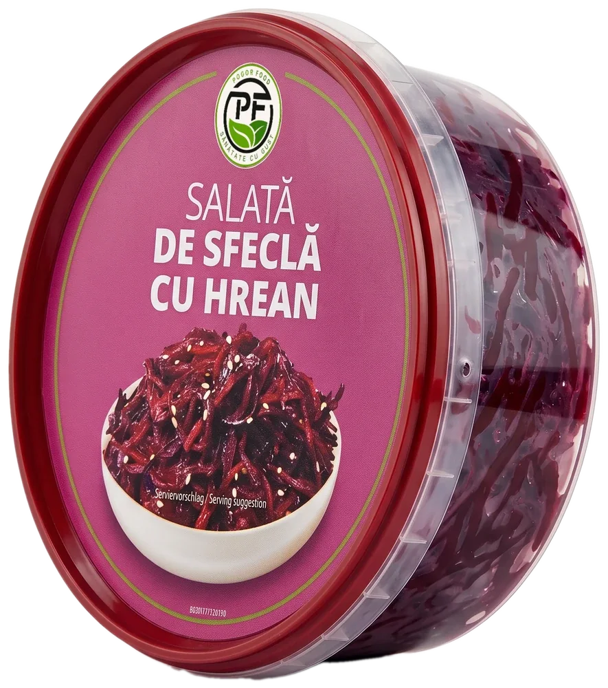 Salată de sfeclă cu hrean